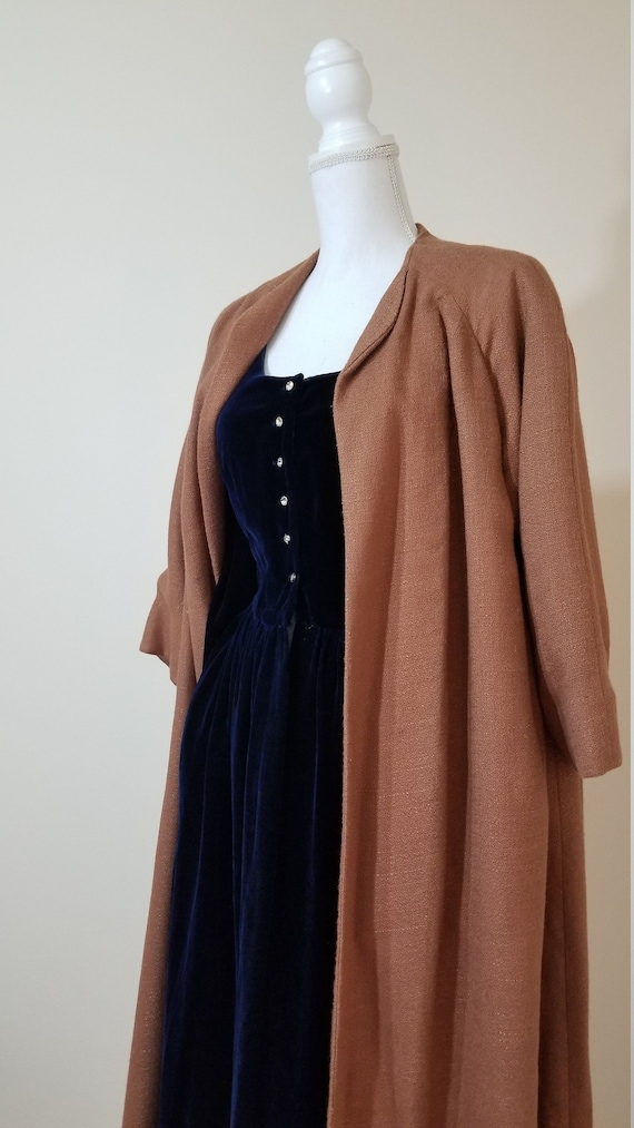 50s // Audrey swing coat