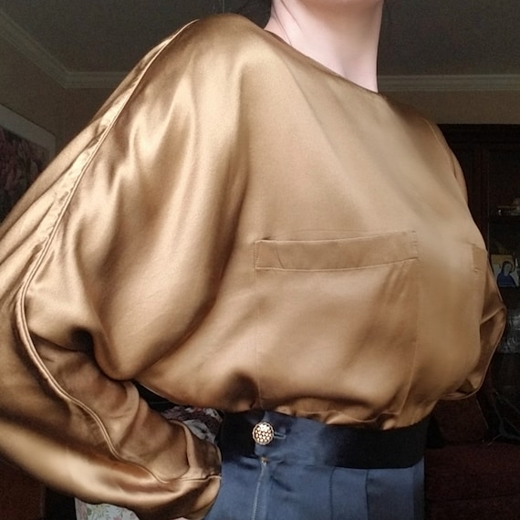 40s // Satin trouser