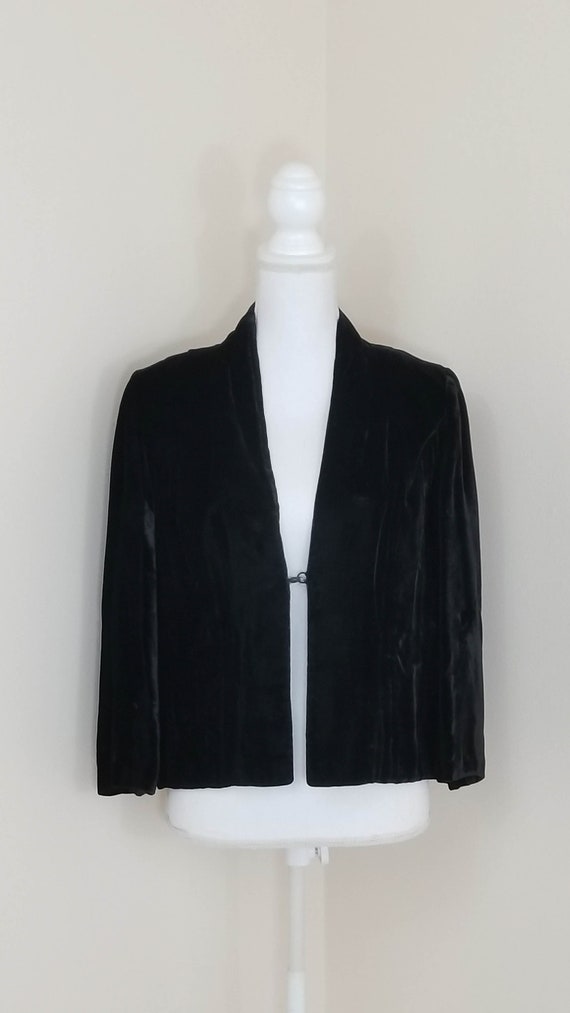 40s // Bastille velvet jacket