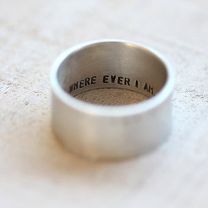 Men's personalized ring image 5