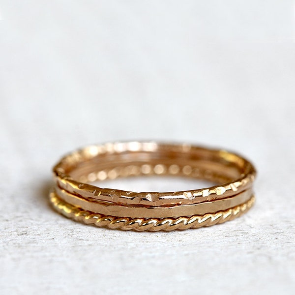 Stacking Rings - Etsy UK
