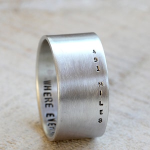 Long distance relationship ring