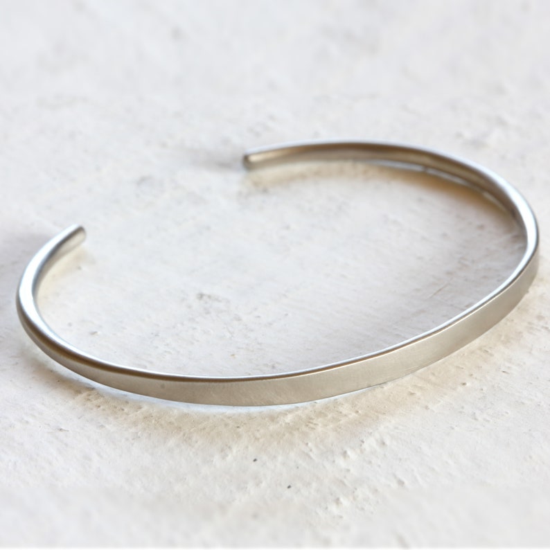 Solid Gold Cuff Bracelet 18k Gold or 14k Gold Etsy