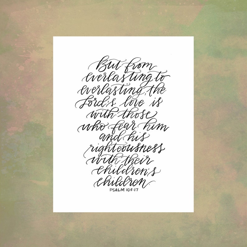 Psalm 103 17 Commentary Psalm 103 17 Commentary