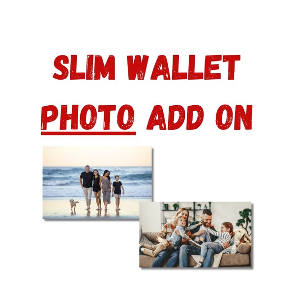 Slim Wallet Photo Add On