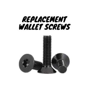 Tornillos para billeteras delgadas (billeteras compradas con nosotros)