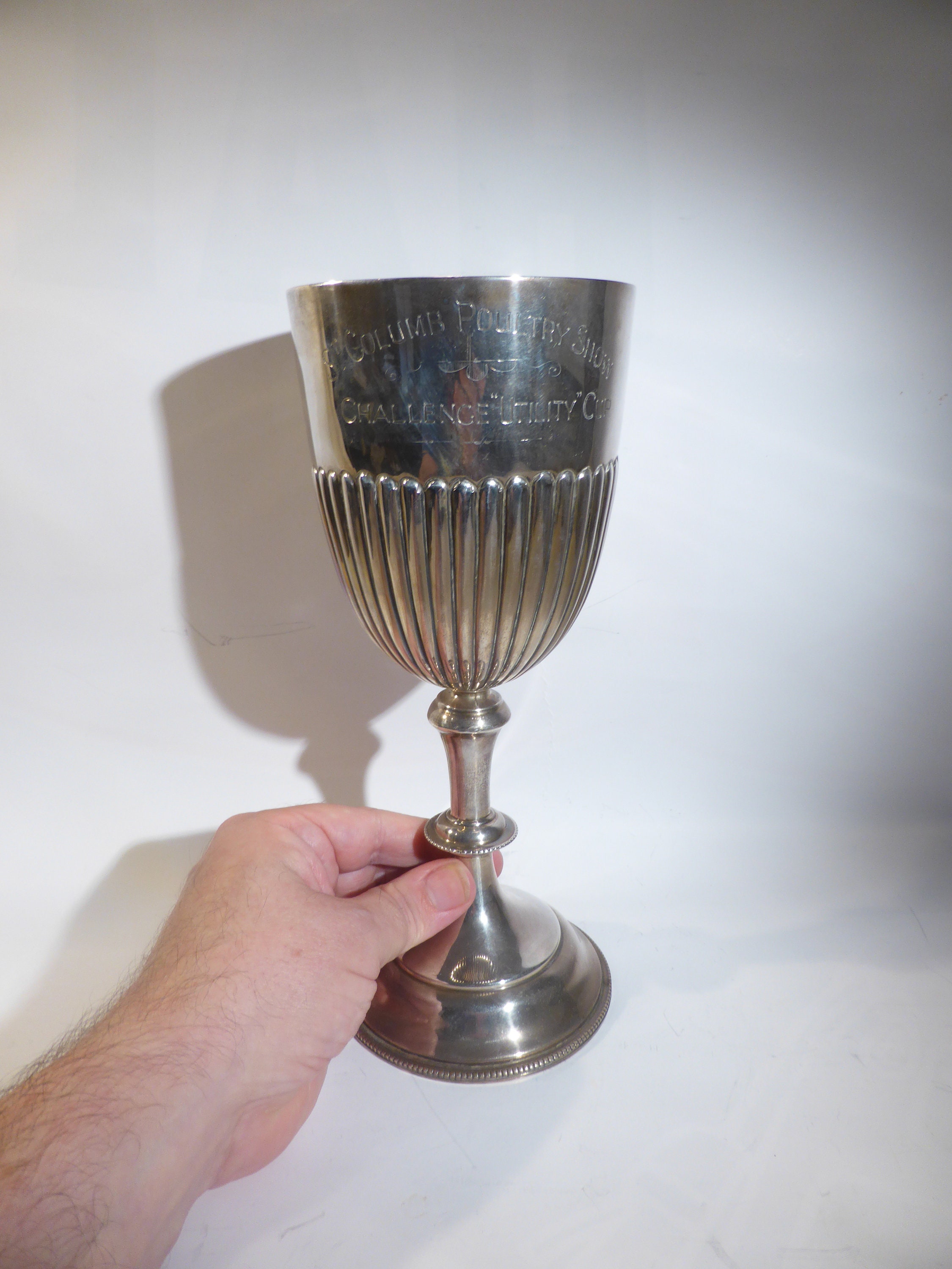 M*い様 レトロな純銀製のトロフィー（刻印　純銀） M*い様 レトロな純銀製のトロフィー（刻印 純銀） Yahoo