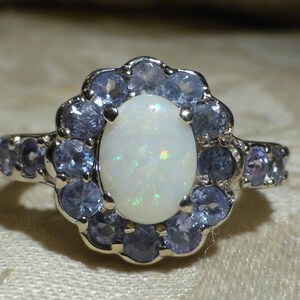 Qvc fire outlet opal rings