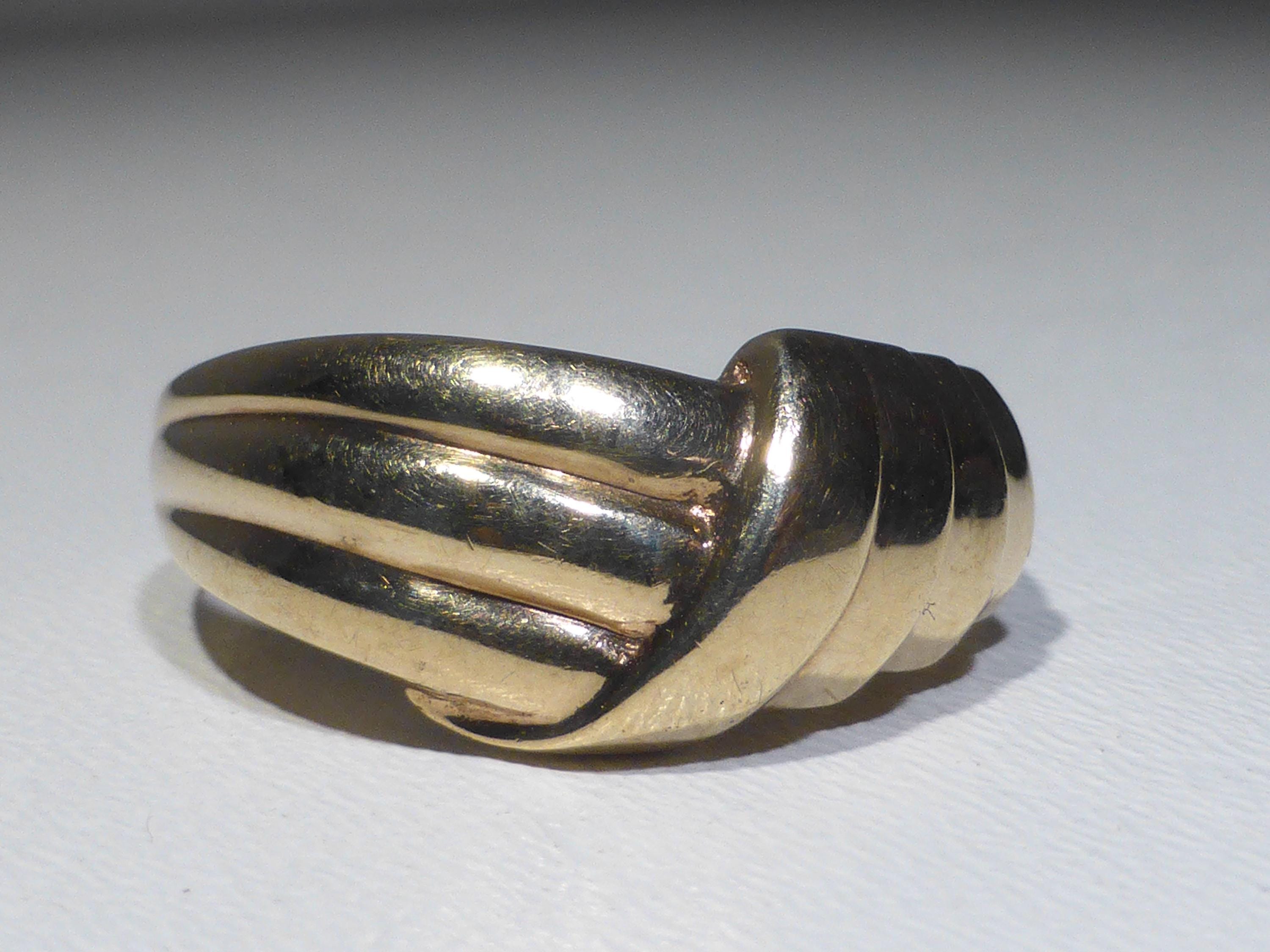 Pms Gold Ring Etsy UK