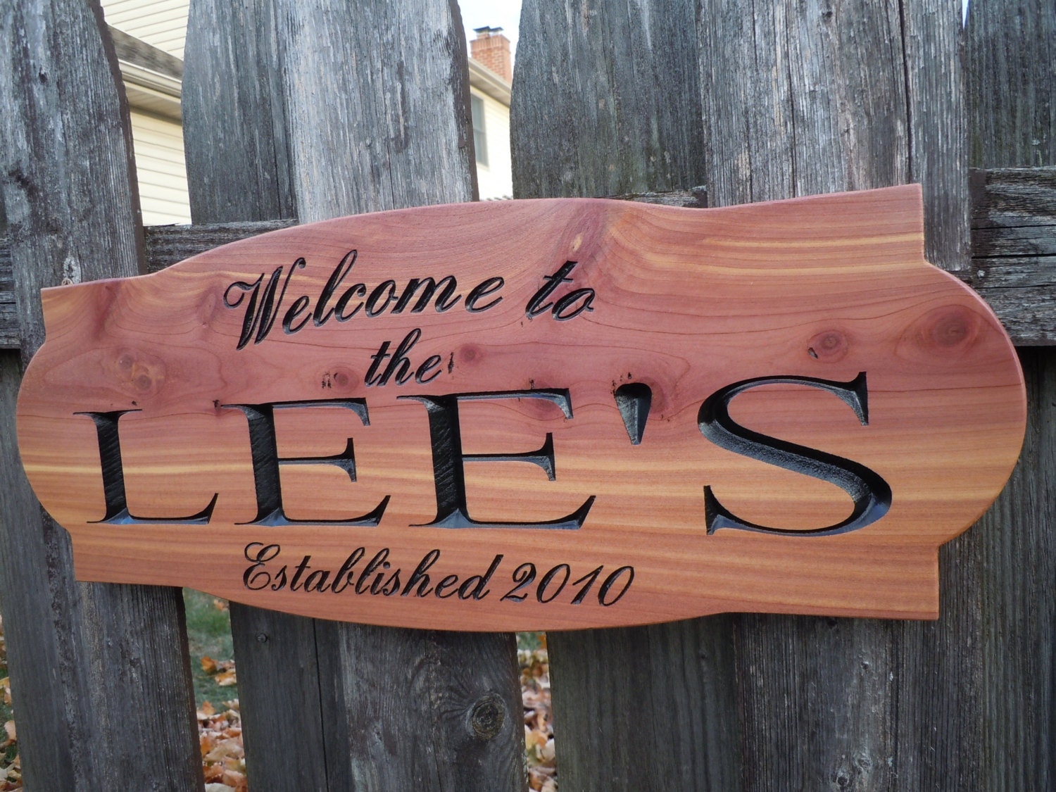 custom outdoor name signs custom signs outdoor outdoor name Etsy