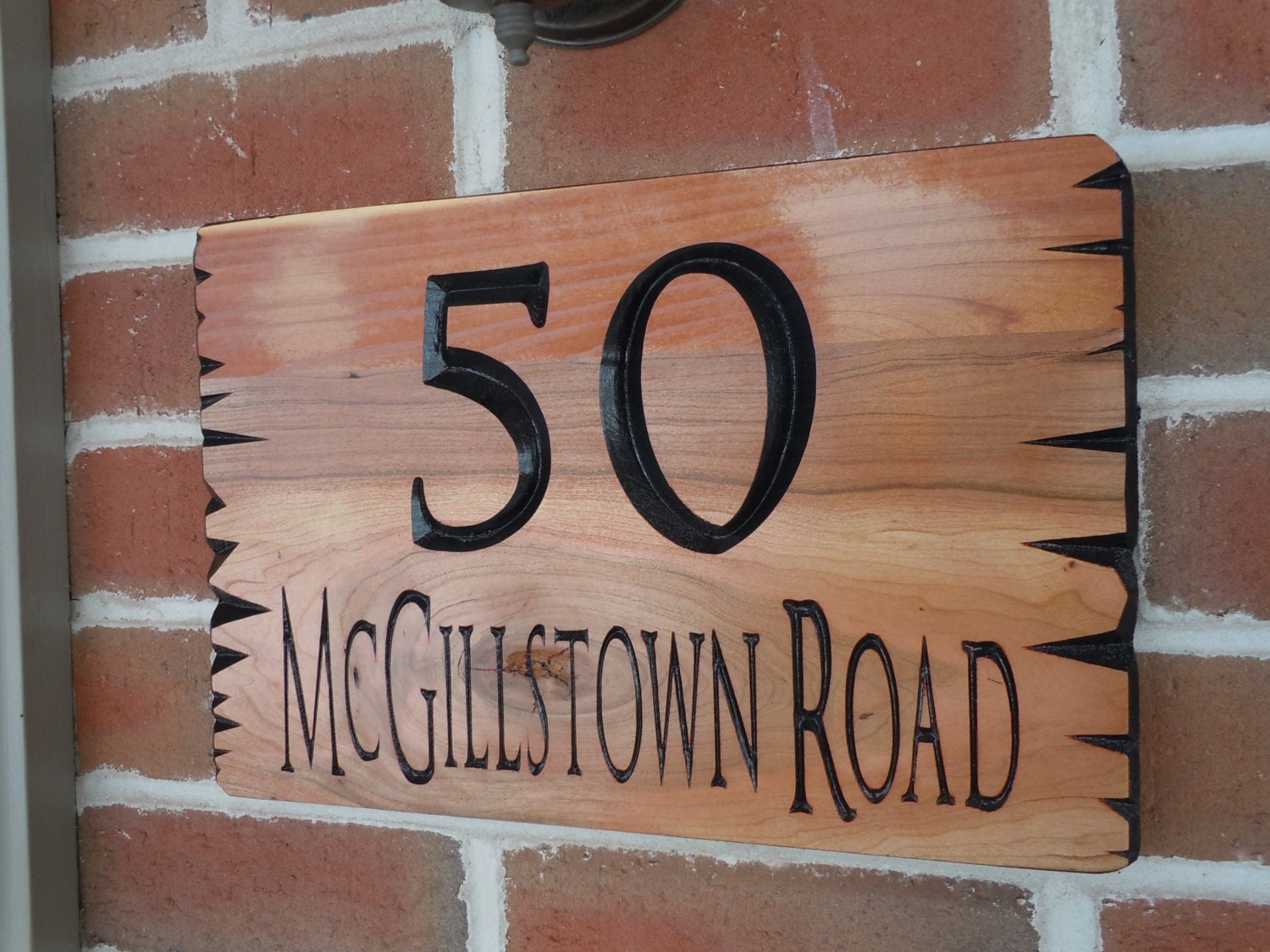 Custom Outdoor Name Sign Personalized Wooden Sign custom Etsy
