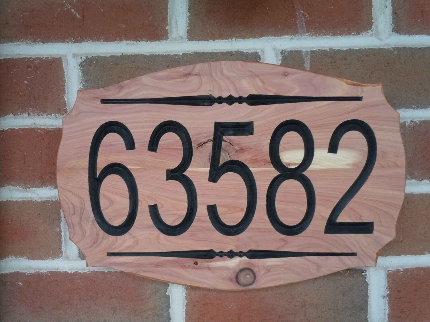 Number Wooden Signs Address Sign Custom Outdoor Address Plaque Etsy
