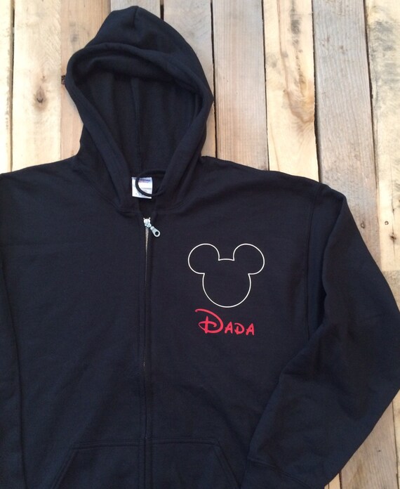 disney zip up hoodie