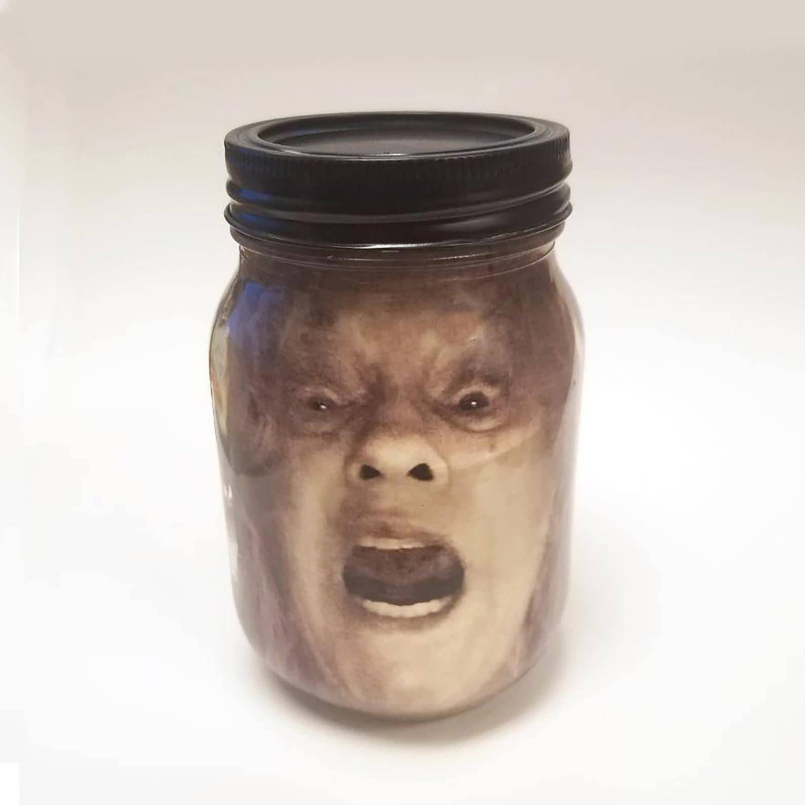 Halloween Decoration YOUR FACE in Jar Scary Halloween Décor Etsy