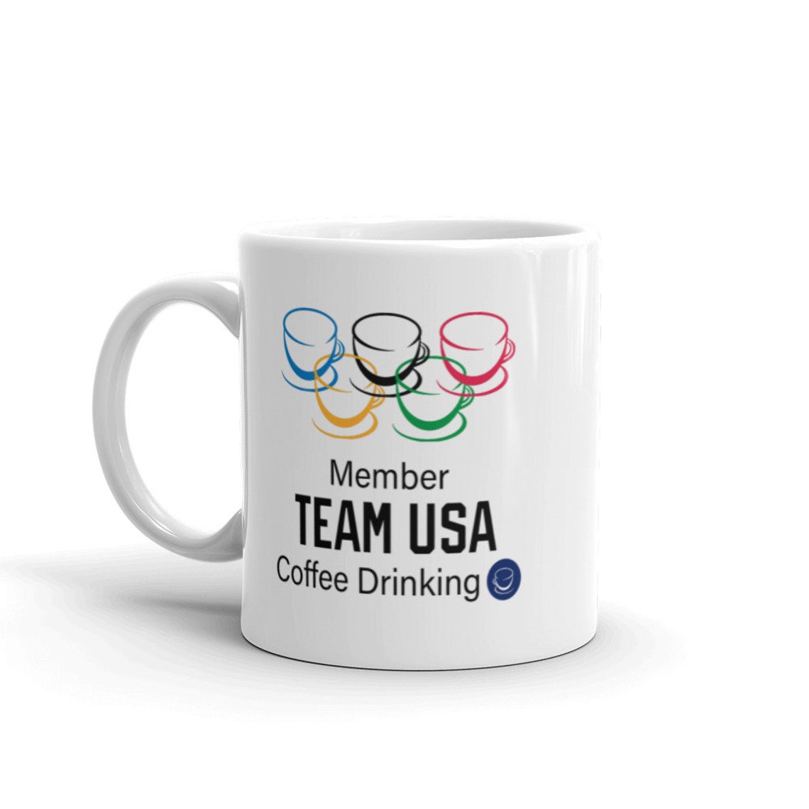 Olympics Coffee Mug Team USA Olympic Coffee Drinking Team Etsy