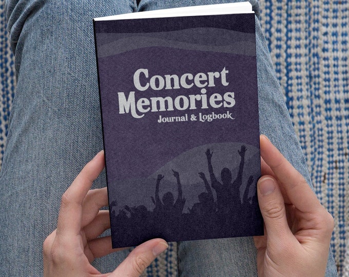 Concert Memories - Paperback Concert Journal & Logbook - Avoid Post-Concert Amnesia