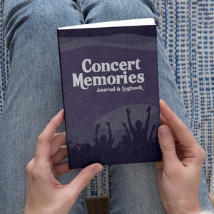 Concert Memories - Paperback Concert Journal & Logbook - Avoid Post-Concert Amnesia