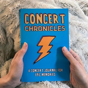 Concert Chronicles - A Concert Journal for Epic Memories