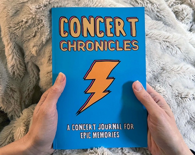 Concert Chronicles - A Concert Journal for Epic Memories