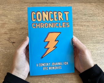 Concert Chronicles - A Concert Journal for Epic Memories