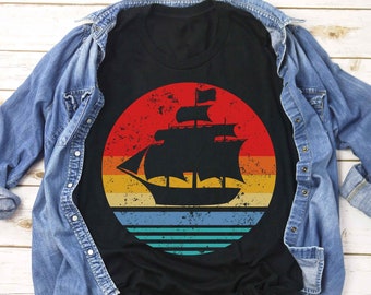 Pirate Ship Shirt - Pirate Ship  T-Shirt - Pirate Ship Hoodie - Pirate Ship Sweatshirt - Pirate Gifts - Pirate Ship gift - Jolly Roger shirt