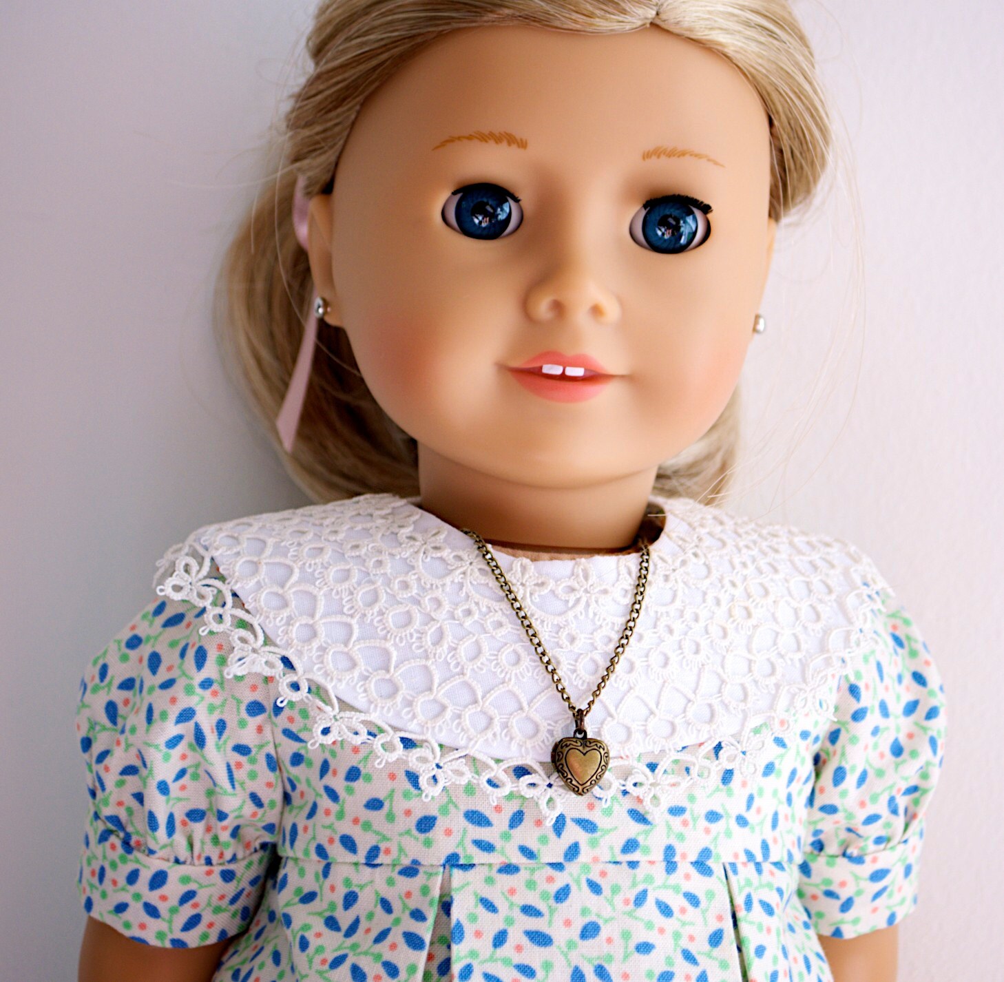 18 inch American Girl Doll Clothing. Vintage style dress with Etsy