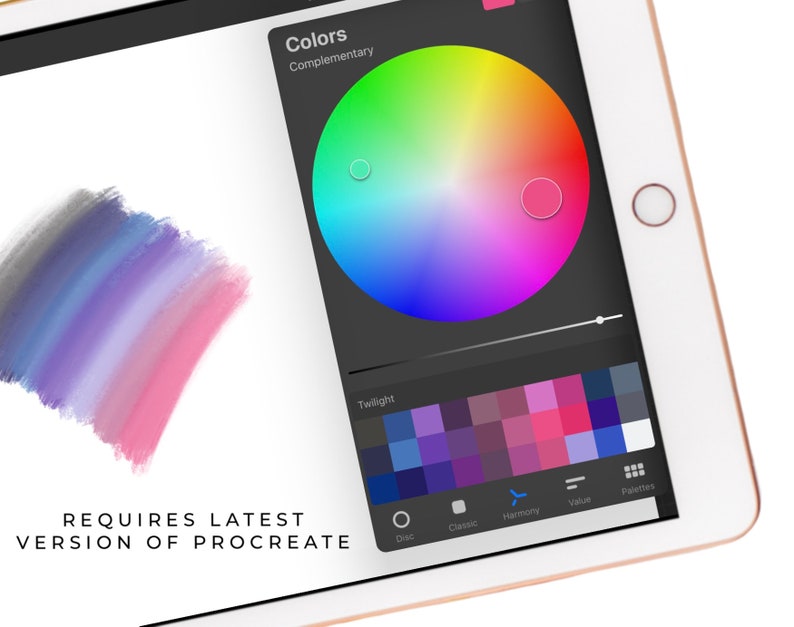 Procreate Color Palette Color Swatches Swatch Files Galaxy - Etsy