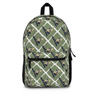 Snowboard back pack. Snowboard book bag. Snowboard back to school.