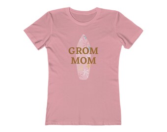 Grom Mom. Surfer Mom. Surf mom. Surfer mom tee. Grom mom shirt. Grom mom tee. Surfer mom tee.