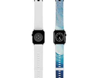 Beach Wave Surfer Watch Band for Apple Watch. Summer Vibe Apple Watch Band. Surfer Style Apple Watch Band.