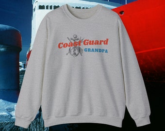 Coast Guard Grandpa Sweatshirt. USCG Grandpa shirt. Coast Guard Grandpa gift. Coast Guard Grandpa graduation. USCG Grandpa gift.