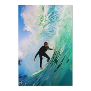 Surfer Area Rugs. Surf Wave Rug. Surfer Decor. Surfer Bedroom. Boys Bedroom Decor. Surfer Gift. Surfing Carpet. Beach Area Rug.