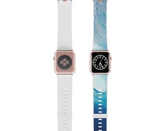 Beach Wave Surfer Watch Band for Apple Watch. Summer Vibe Apple Watch Band. Surfer Style Apple Watch Band.