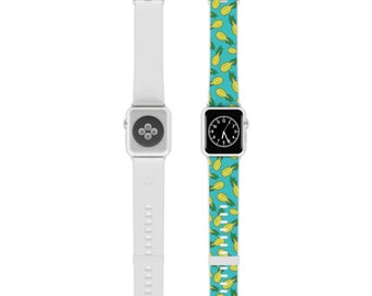 Palm Tree Summer Beach Watch Band for Apple Watch. Summer Vibe Apple Watch Band. Surfer Style Apple Watch Band. Surfer Gift.