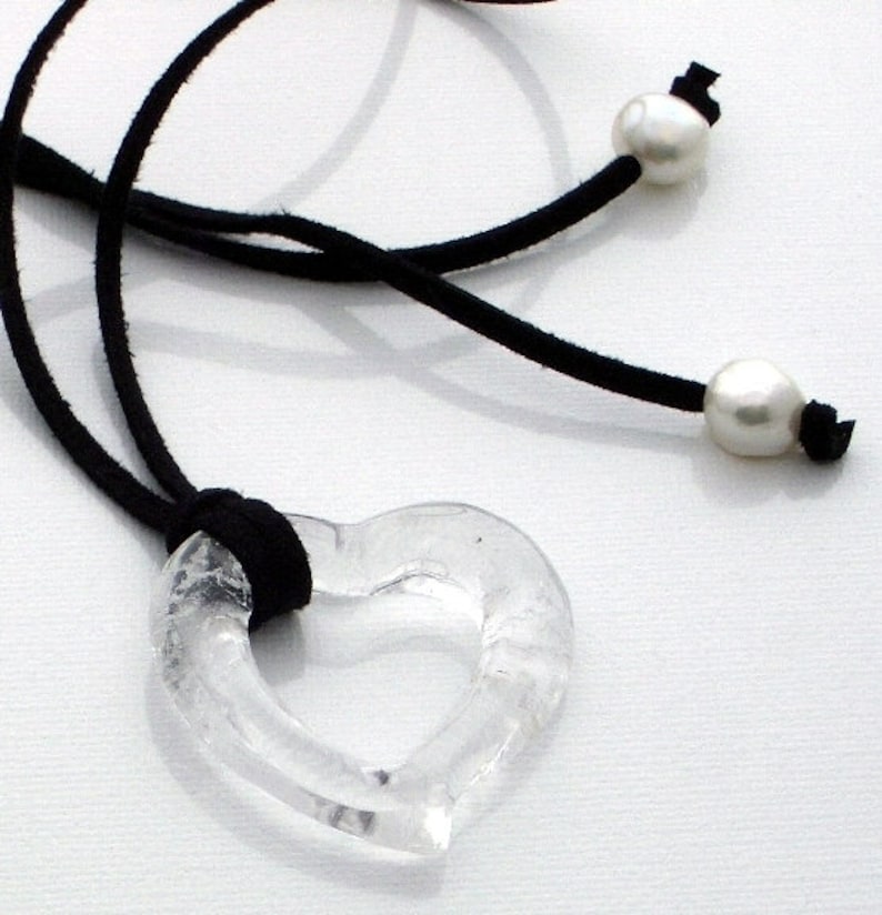 Coco Cherie necklace crystal heart