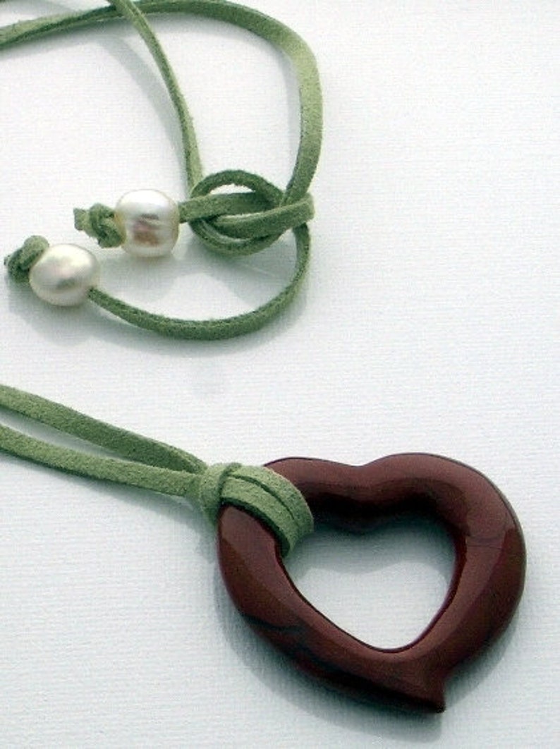 Coco Cherie necklace crystal heart