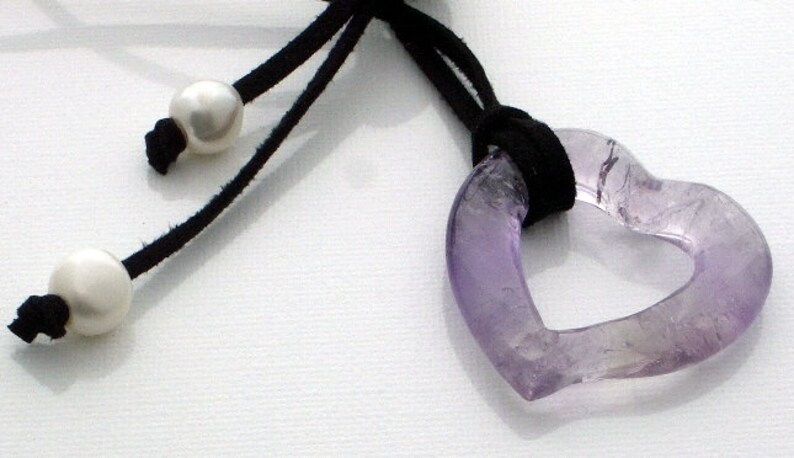 Coco Cherie necklace crystal heart