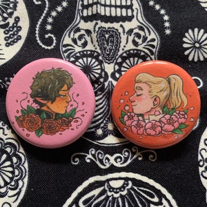 Catra & Adora~ She-Ra and the Princesses of Power Buttons