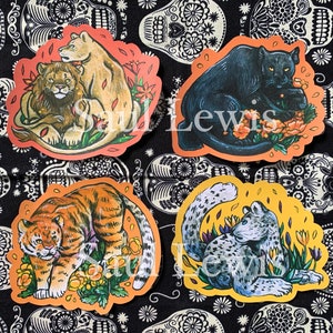 Big Cat Stickers
