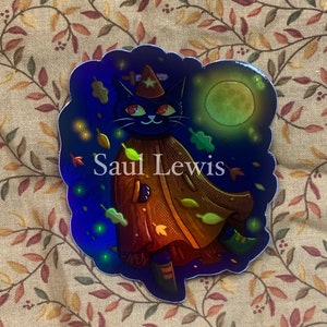 Witchdagger ~ Night in the Woods 3” Holographic Stickers