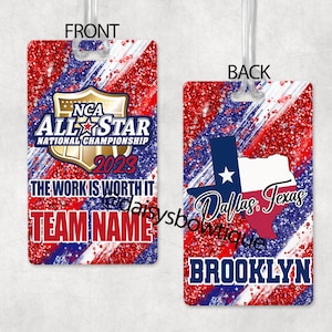 All-Star Nationals Bag tag