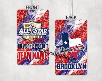 All-Star Nationals Bag tag