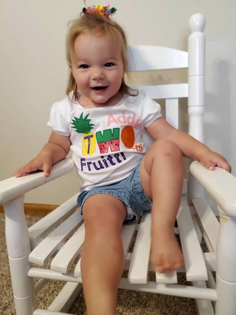 Summer Birthday 2nd Birthday Two-tti Frutti Birthday Cutie Shirt,Personalized Two-tti Fruity Birthday Shirt Tutti Frutti Birthday