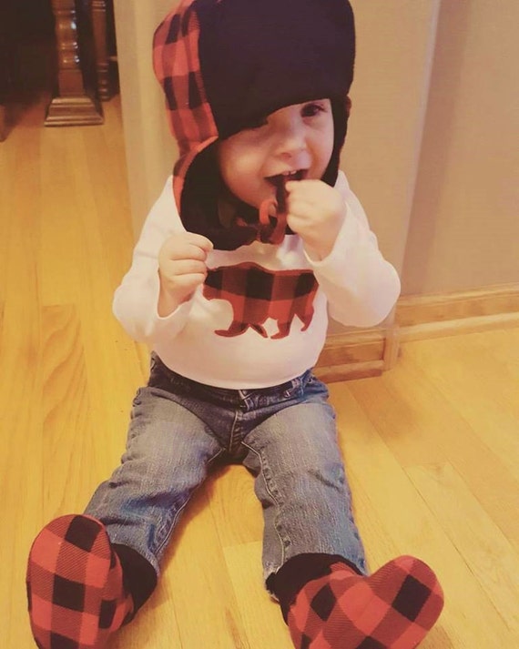 Infant lumberjack hat sale