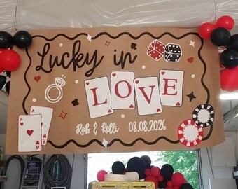 Custom Hand Painted Banner – Wedding, Graduation, Birthday Decor, Butcher Paper, Celebrations
