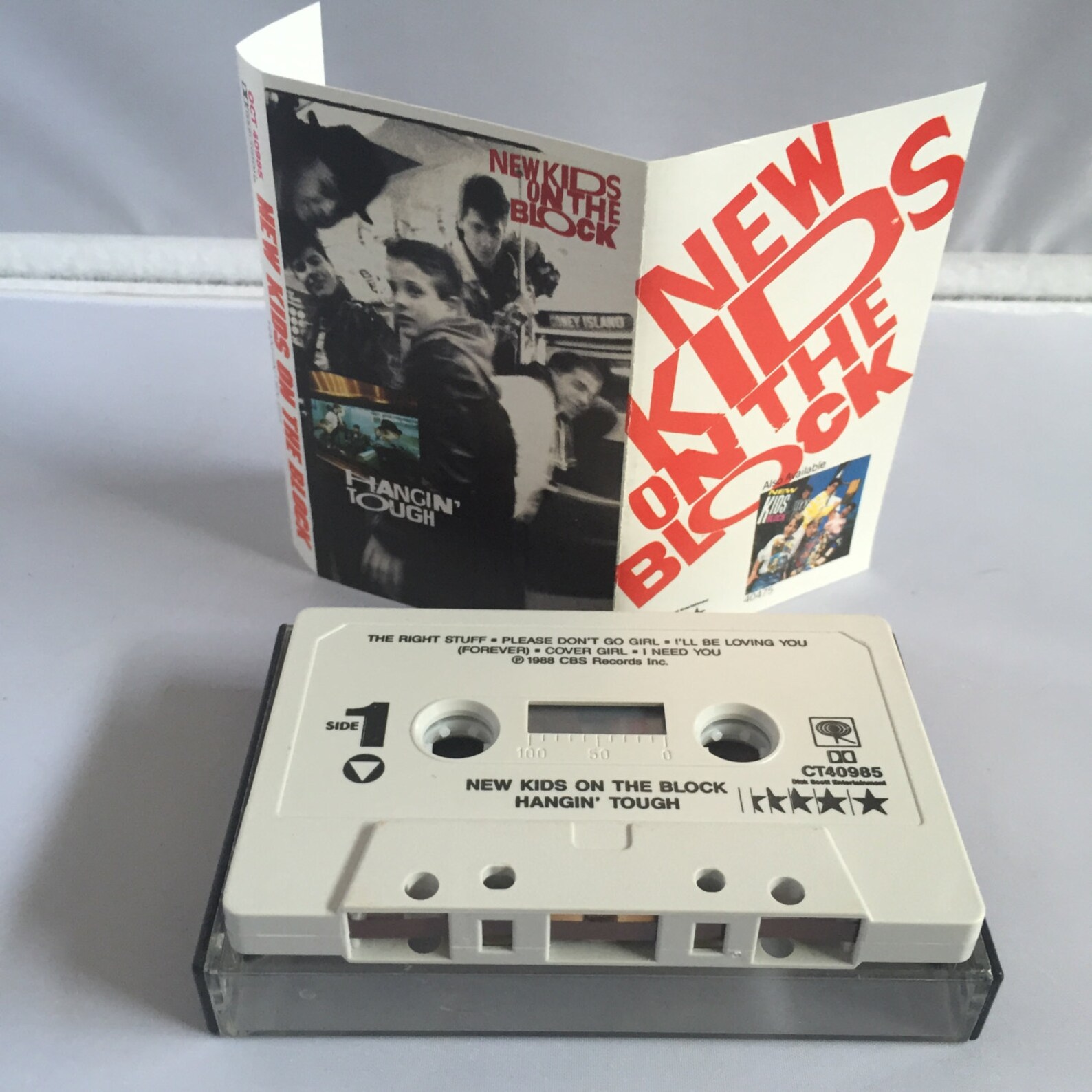 New Kids On The Block Hangin' Tough Vintage Cassette | Etsy
