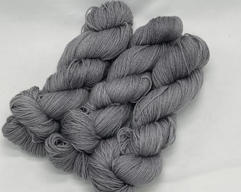 Pewter - Memoir Sock - Hand Dyed Sock Yarn