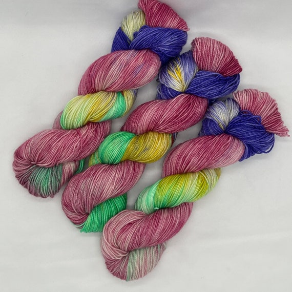 Candy Hearts True Crime Sock Hand Dyed Sock Yarn