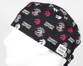 Raptors Scrub Cap - Etsy