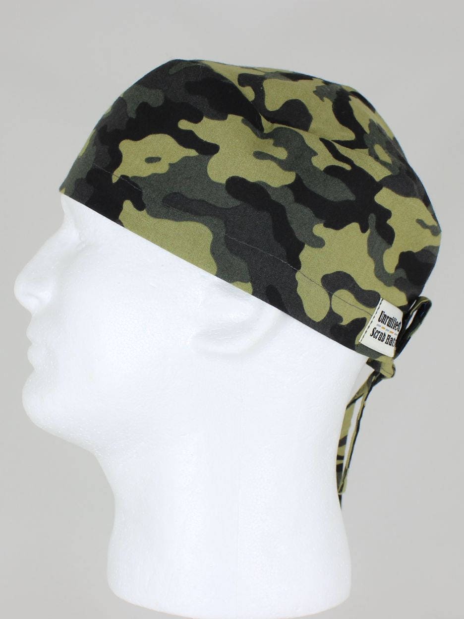 Surgical Regular Tie Back Scrub Hat for 
